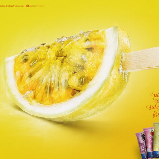 Publicidade – Picolé com sabor de fruta